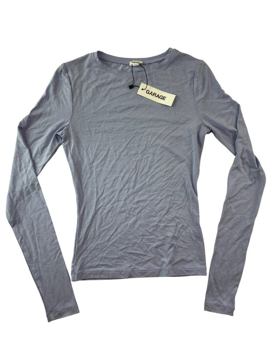 Garage Tops - Garage Smooth Crewneck Lavender Long Sleeve Top Modal Blend Wmn's Sz XS $35 NWT